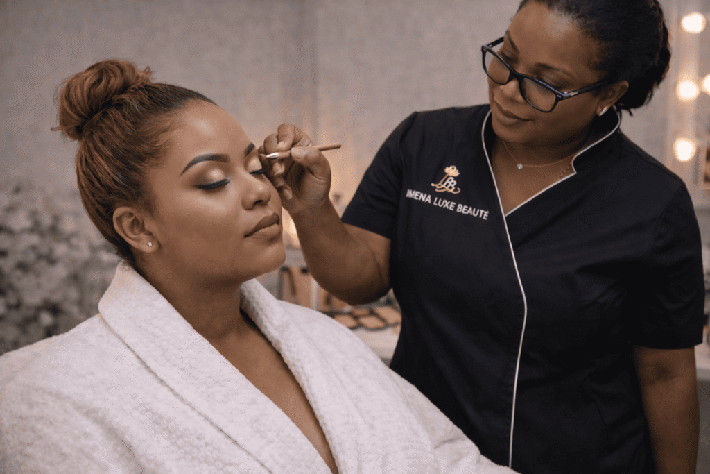 Maquillage professionnel Genève - Imena Luxe Beauté