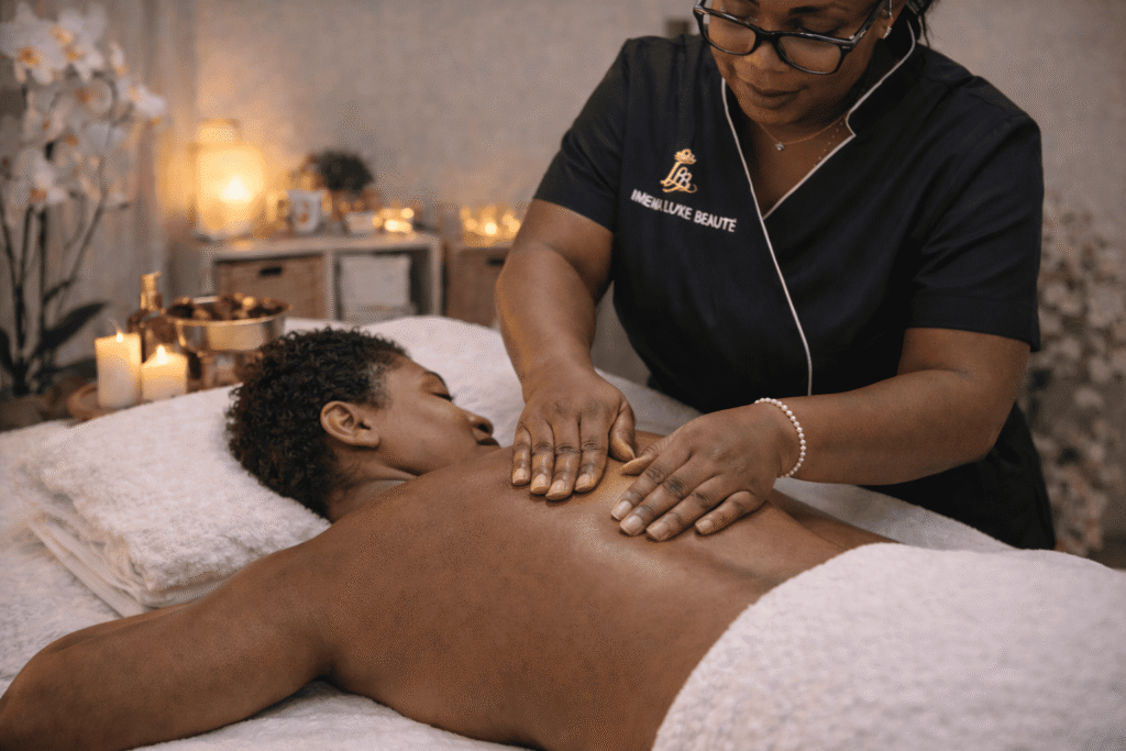 Massage relaxant Genève - Imena Luxe Beauté